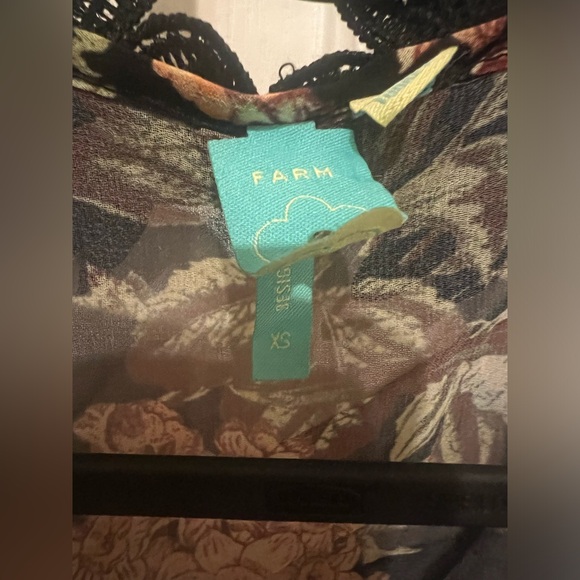 🌻🌺Farm Rio Laina Maxi Sheer Dress with Slip & 🎁👗 - Picture 13 of 16